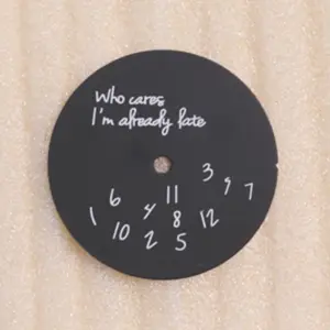 28.5mm Minimalist Watch Dial for Custom Builds 11 S21d26d4f37f447c7b4b395e2cab10cd4S