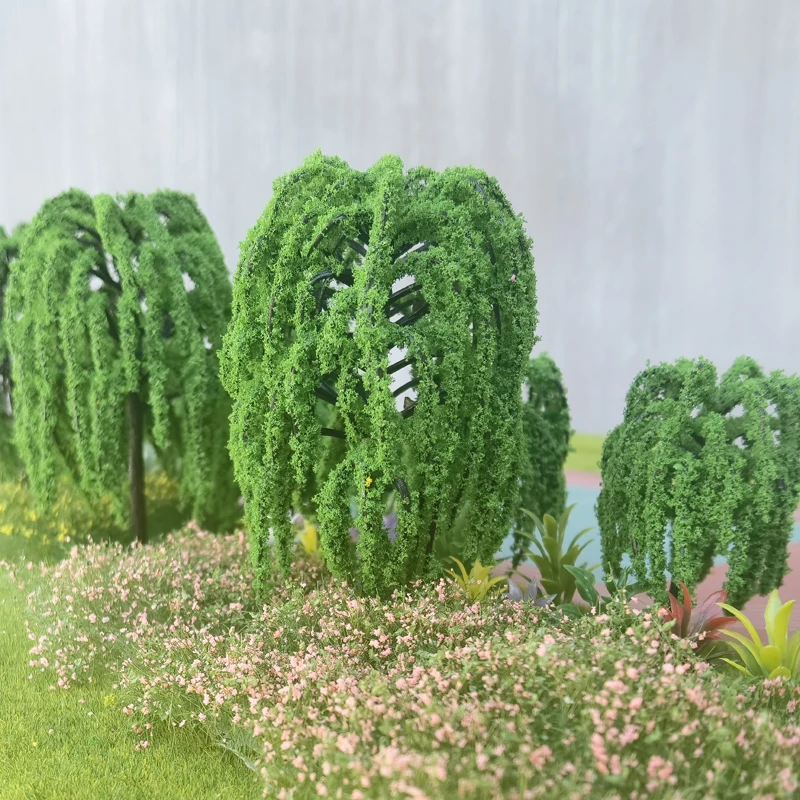 Simulation Willow Trees Set for Models 4 Simulation Willow Trees Set for Models - Image 4