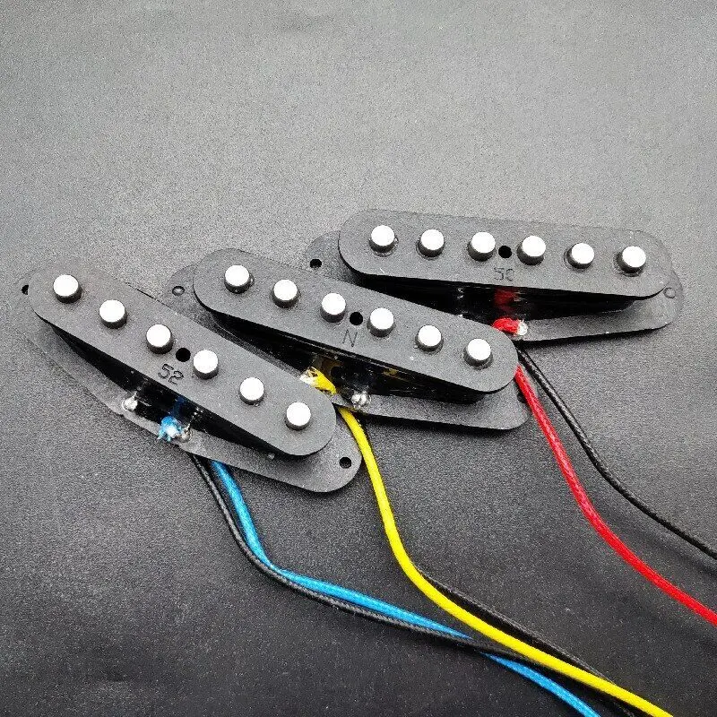 Alnico 5 Strat Guitar Pickup Set 6 Alnico 5 Strat Guitar Pickup Set - Image 6