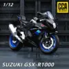 1:12 Suzuki GSX-R1000 Model Motorcycle
