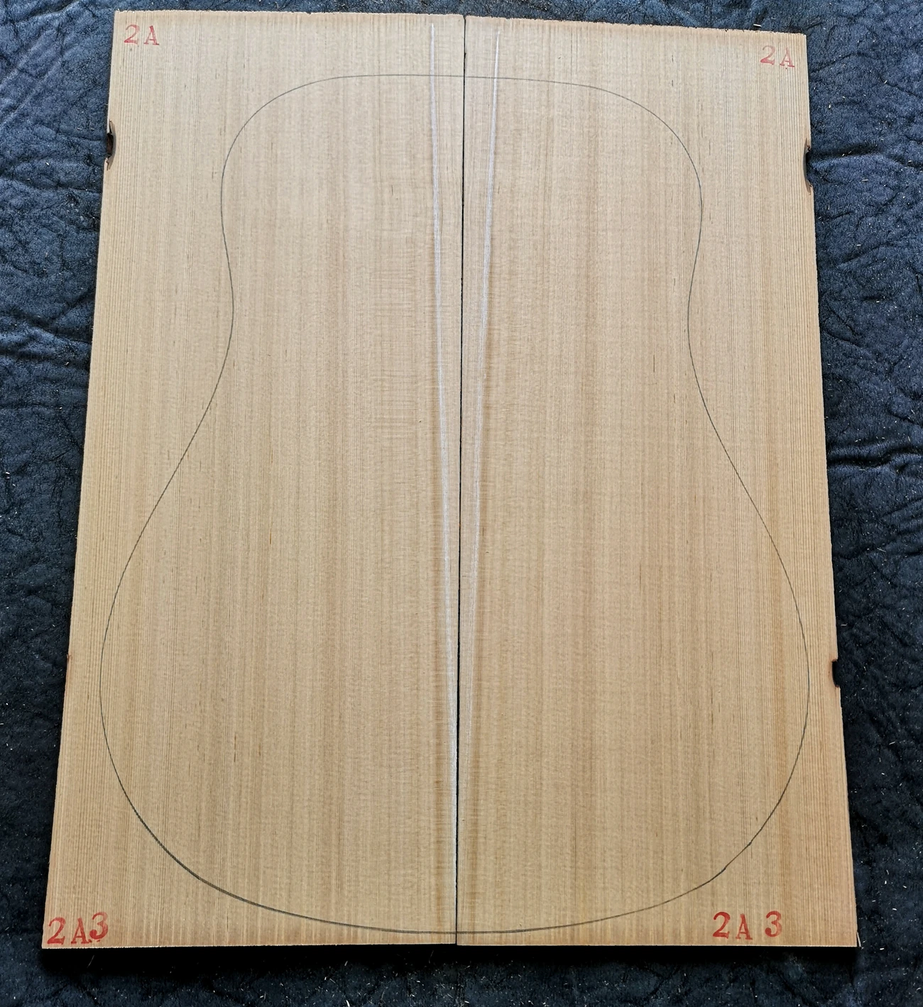 Premium AA Grade Red Cedar Guitar Top Set 4 Premium AA Grade Red Cedar Guitar Top Set - Image 4