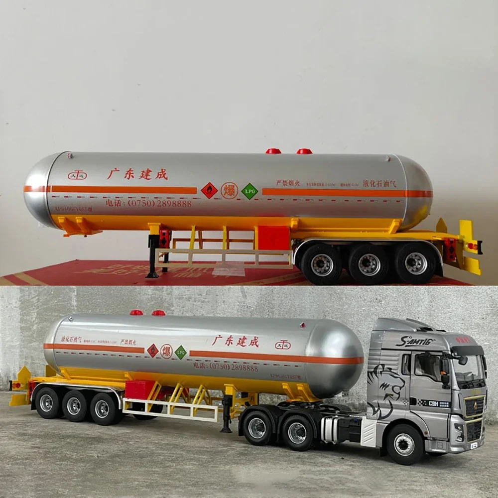 Diecast 1:24 LPG Tanker Model for Collectors 4 Diecast 1:24 LPG Tanker Model for Collectors - Image 4