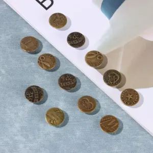 Vintage Bronze Snap Button for Denim 7 S223673468e284a34b64e381ab7967acfh