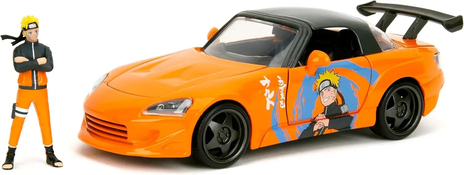 Vibrant Orange Honda S2000 Die-Cast Model 5 Vibrant Orange Honda S2000 Die-Cast Model - Image 5