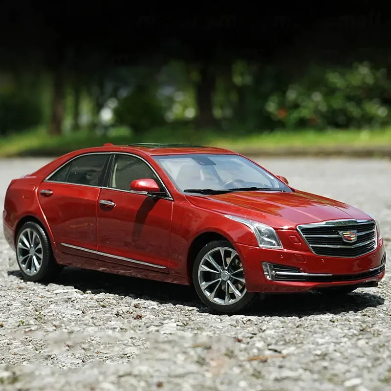 Vibrant Red 1:18 Cadillac ATS-L Diecast Model 3 Vibrant Red 1:18 Cadillac ATS-L Diecast Model - Image 3