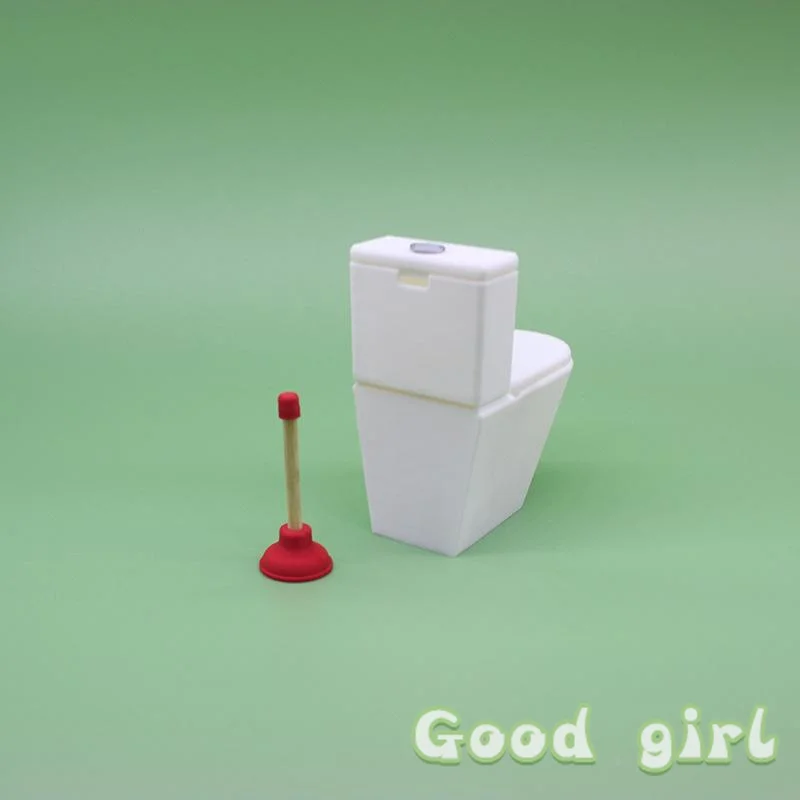 Realistic Dollhouse Toilet Seat in 1/12 Scale 3 Realistic Dollhouse Toilet Seat in 1/12 Scale - Image 3