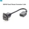 HDMI 1.4 Panel-Mount Extension Cable 20cm