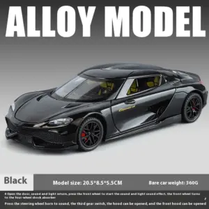 1:24 Scale Diecast Supercar Model 17 S22a00eb09e8f46b79ec07b1847a1ad2cP