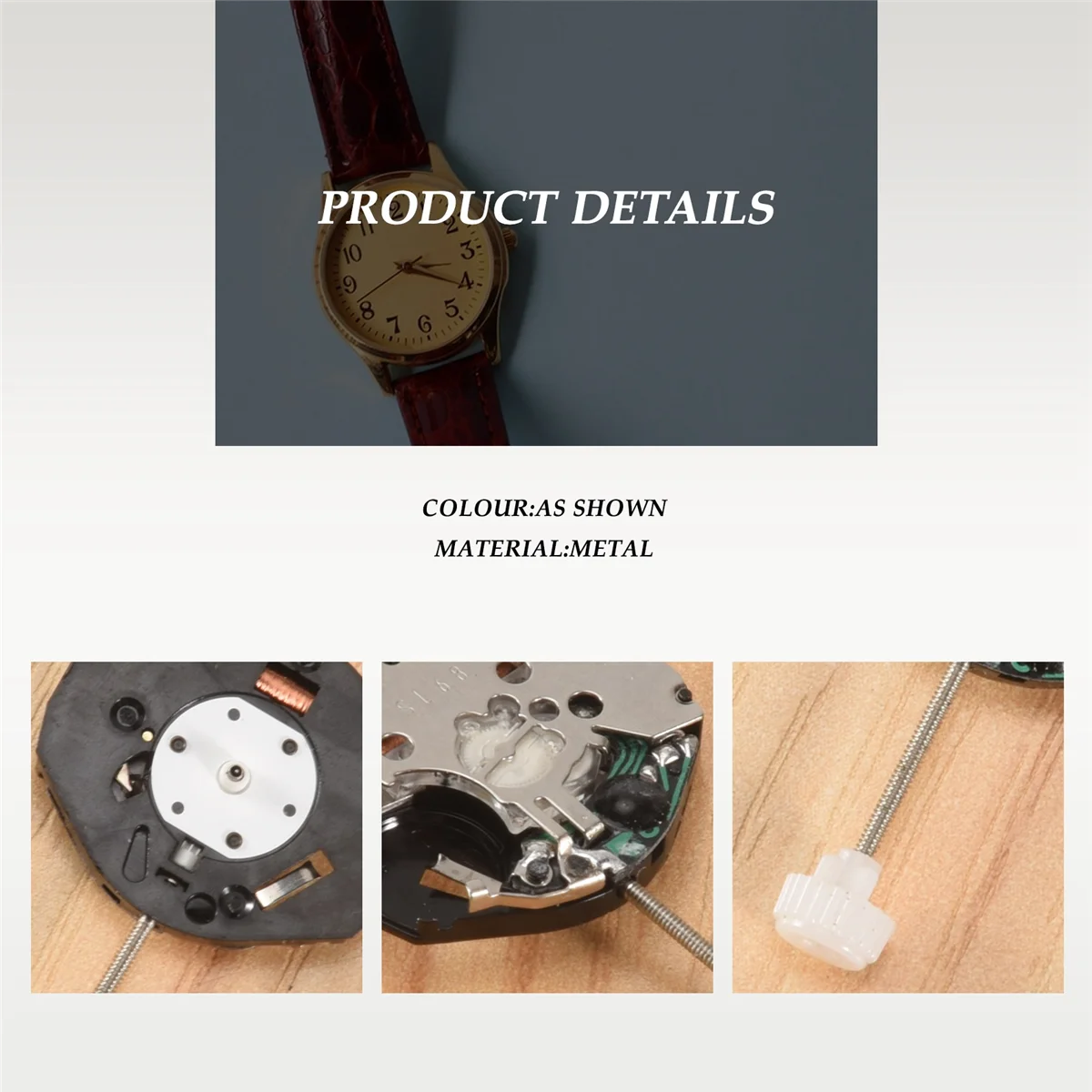 SL68 Quartz Watch Movement Set for Repairs 5 SL68 Quartz Watch Movement Set for Repairs - Image 5