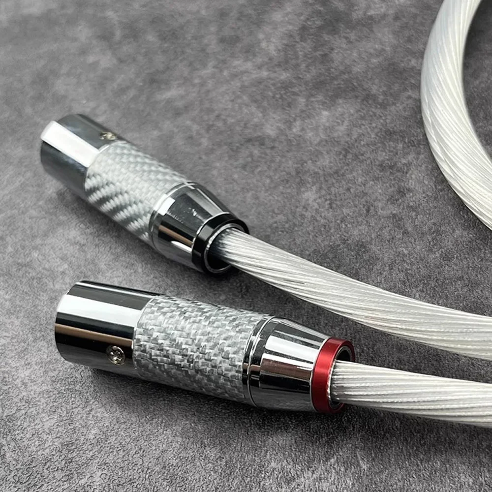 High-Fidelity 5N OCC Silver XLR Cable 3 High-Fidelity 5N OCC Silver XLR Cable - Image 3