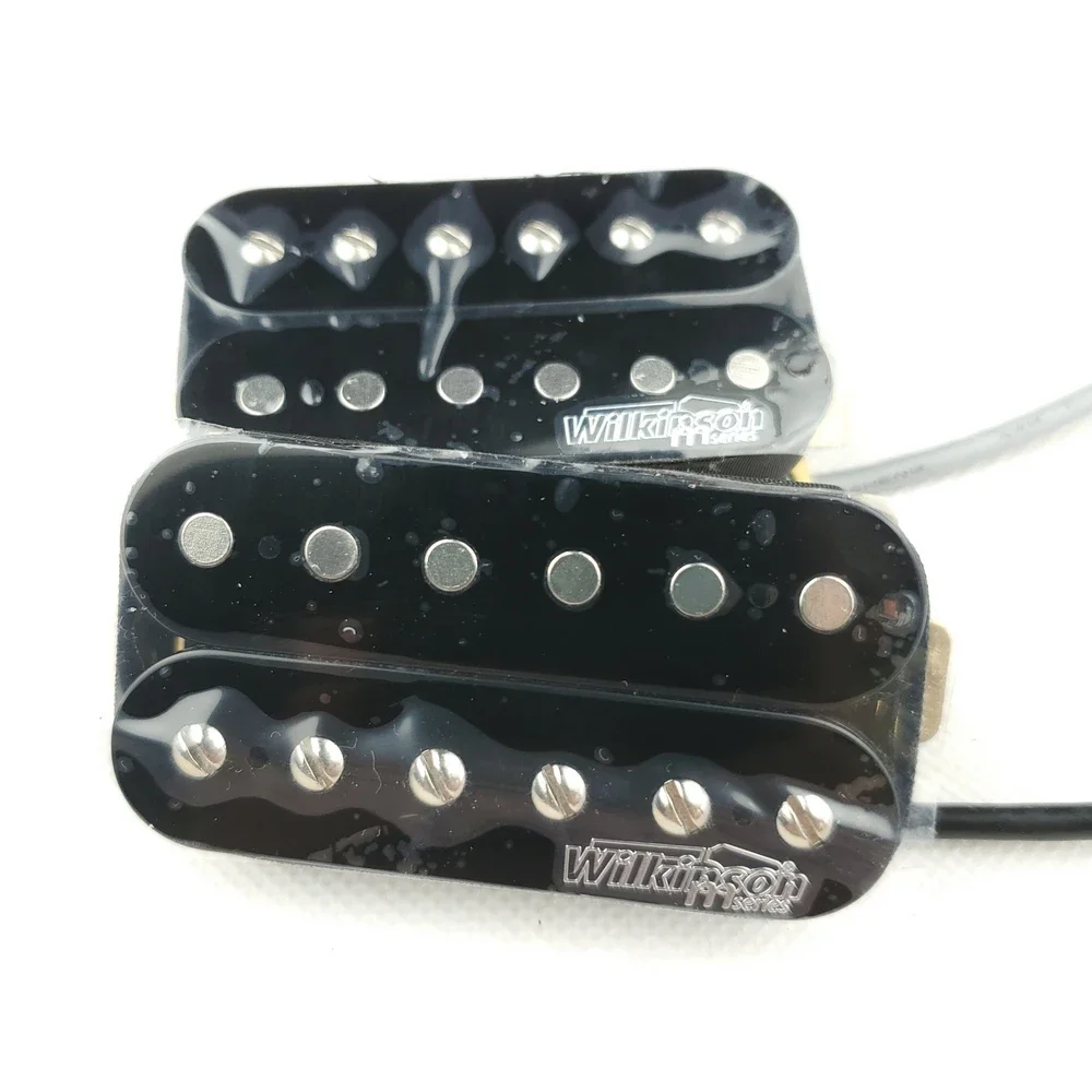 Wilkinson Black Open Coil Humbucker Pair for Guitars 3 Wilkinson Black Open Coil Humbucker Pair for Guitars - Image 3