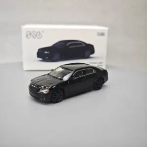 Black Chrysler 300C Die-Cast Model 1:64 Scale