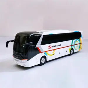 1:38 Scale King Long XMQ6127 Model Tourist Bus