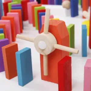 Rainbow Wooden Domino Set for Kids 10 S231fbde431f245d191356904e070d8dbB