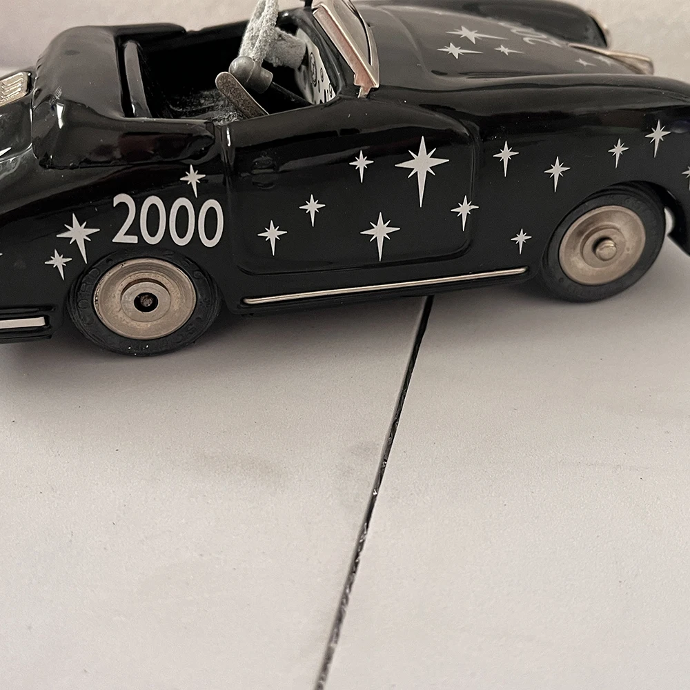 Vintage Black Die-Cast 1:43 Scale Car Model 4 Vintage Black Die-Cast 1:43 Scale Car Model - Image 4