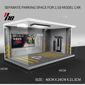 Modern Miniature Parking Lot Scene for Dioramas 16 S232f3f21c868462da430443640b4a545I