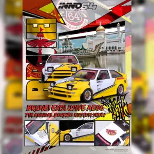 Limited Edition Toyota AE86 Diecast Model 1:64