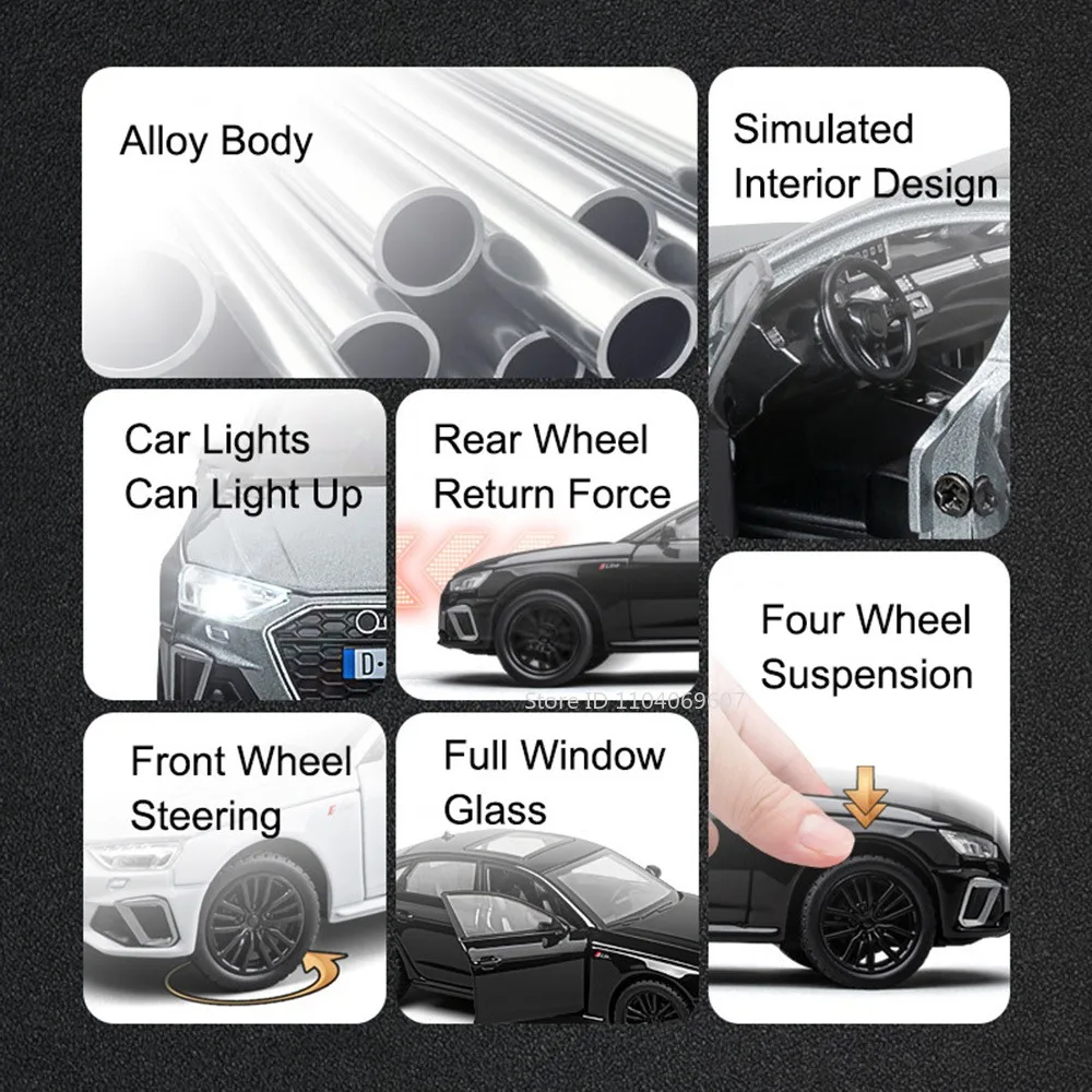 Audi RS7 Sportback 1:32 Scale Diecast Model 2 Audi RS7 Sportback 1:32 Scale Diecast Model - Image 2