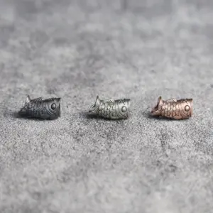 Brass Koi Fish Beads for DIY Projects 8 S236cf43bff3b4fe0a58c65bfebff1cd0O