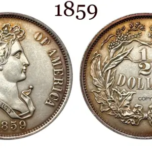 1859 Half Liberty Pattern Replica Coin 17 S236d7a9763514687875c1bfd7d6a0a9a4