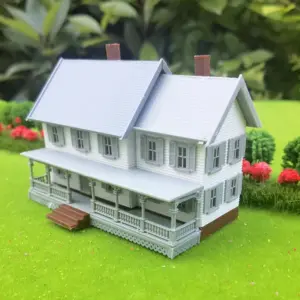 European House Model Kit 1/160 N Scale 8 S23764754e2864fd9a89600e0263a872aC