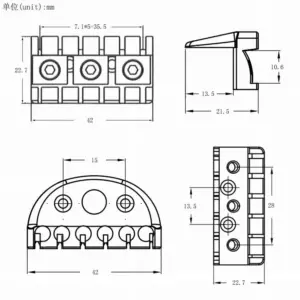 Metal Locking Nut for Headless Electric Guitars 12 S237bd0df2a7042e1b17dbac05be6898aB