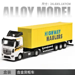 1:64 Scale Scania Container Truck Model 15 S23a3e09899d84996ae6018ff0b53907eu