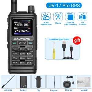 Baofeng UV-17 PRO GPS Walkie Talkie with 6 Bands 19 S23c2aec42ae94a56bc762fb49b8a1e8cq