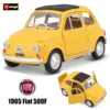 1965 Fiat 500F Diecast Model 1:24 Scale