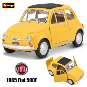 1965 Fiat 500F Diecast Model 1:24 Scale