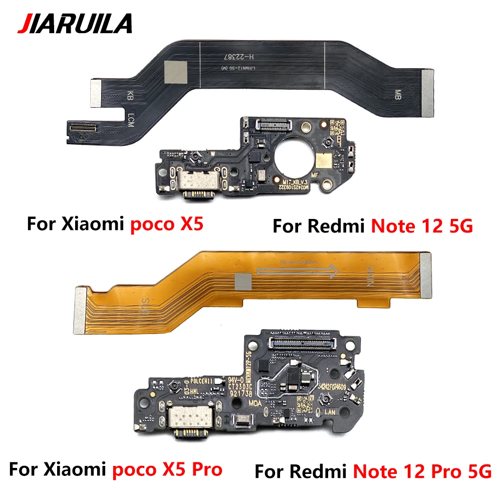 Xiaomi USB Charging Flex Cable for Poco X5/X6, Redmi Note 12 5 Xiaomi USB Charging Flex Cable for Poco X5/X6, Redmi Note 12 - Image 5