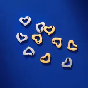 Set of 5 Stainless Steel Jewelry Charms 11 S2450f717611544539543d5c69fedb638W