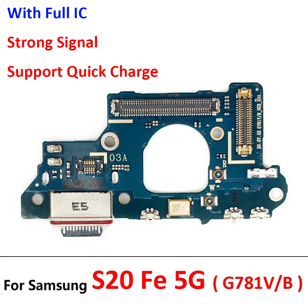 USB Charging Port Board for Galaxy S20 FE 5 USB Charging Port Board for Galaxy S20 FE - Image 5