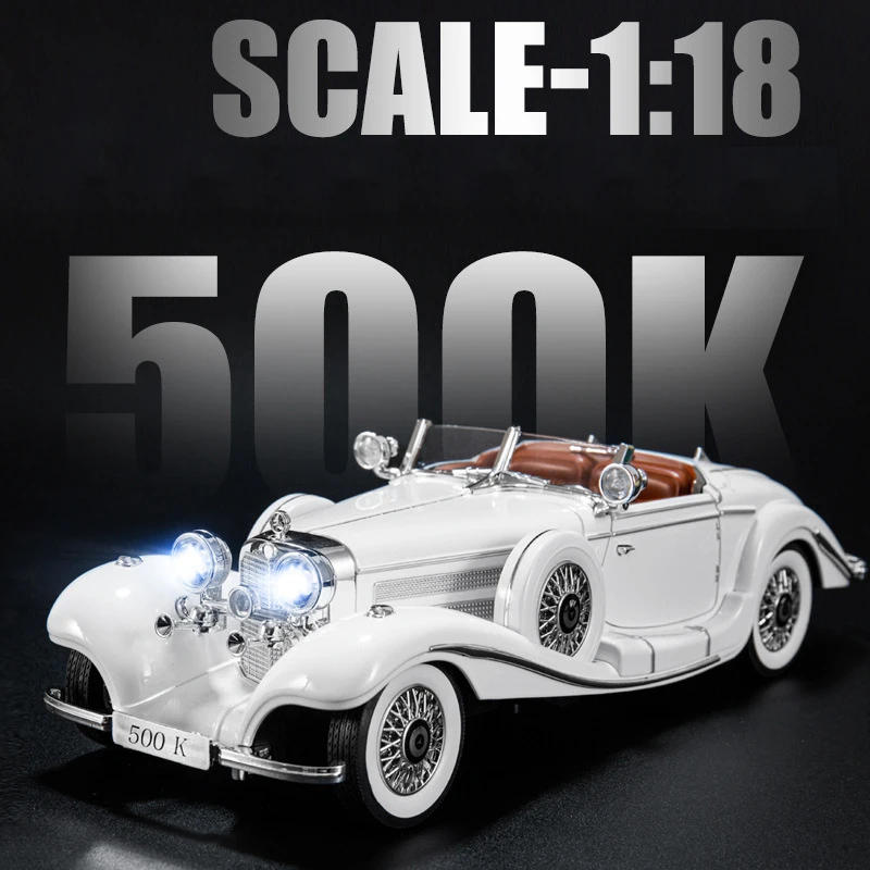 1936 Mercedes-Benz 500K Diecast Model Car 6 1936 Mercedes-Benz 500K Diecast Model Car - Image 6