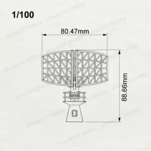 3D Resin Radar Ornament for Ship Models 9 S247ab75db9c9434da258260fd6399631j