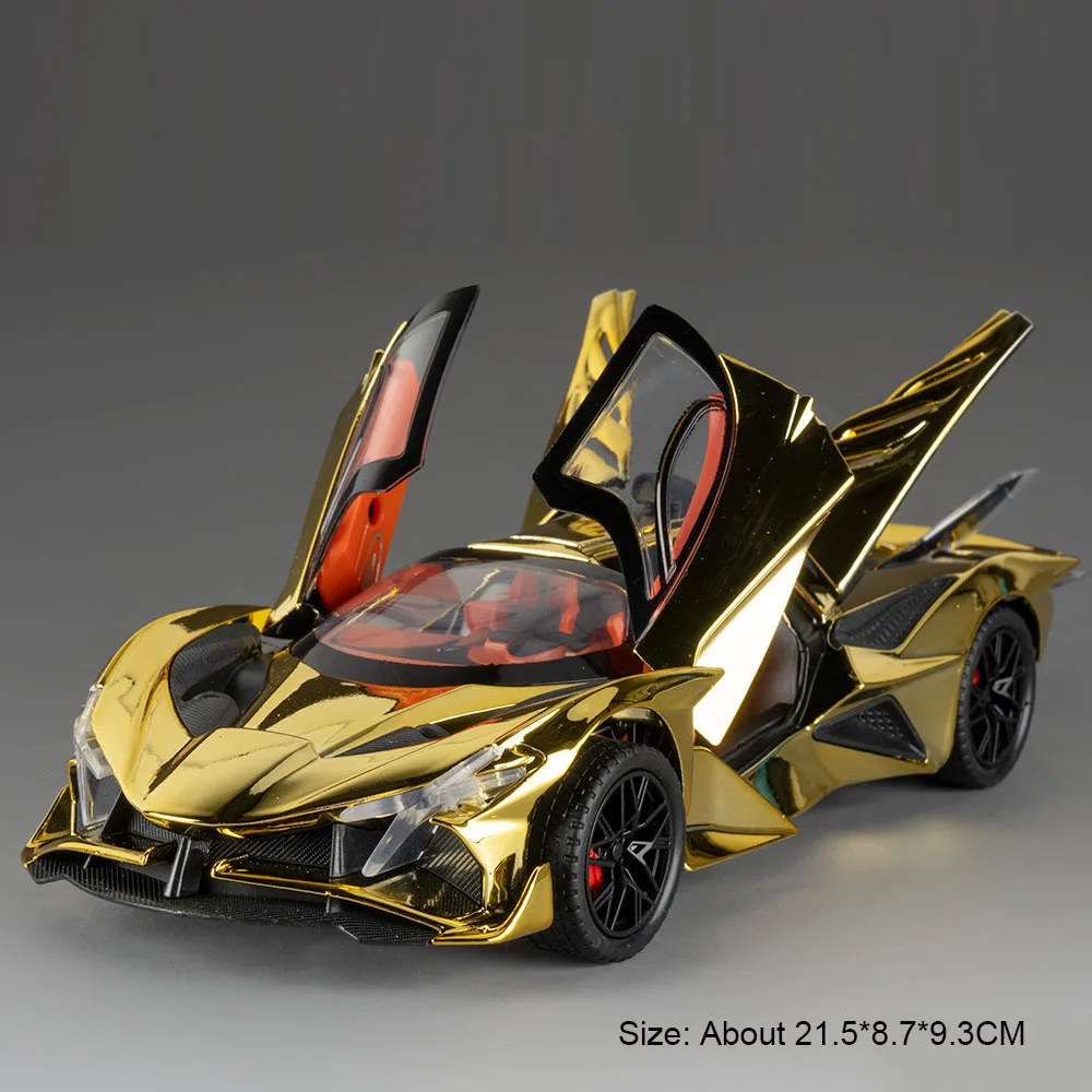1:24 Scale Iridescent Supercar Model 9 1:24 Scale Iridescent Supercar Model - Image 9