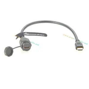 Panel Mount HDMI 2.0 Extension Cable 0.3m/1.5m 12 S249838d35ec34b49a00283f2e98dd489l