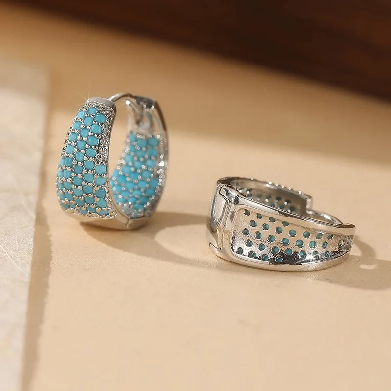 Elegant Silver and Purple Earrings for Women 5 Elegant Silver and Purple Earrings for Women - Image 5