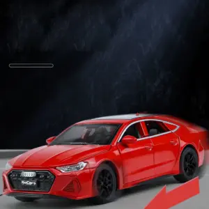 Black Audi RS7 1:32 Scale Diecast Model 13 S24a3688111894657989824f6bd67604a8