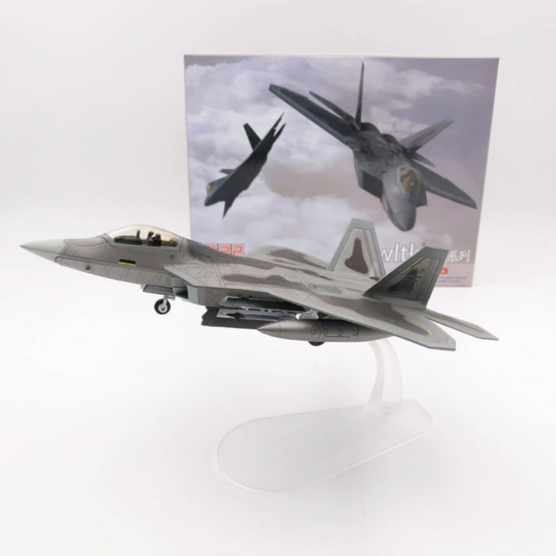 F-22 Raptor Diecast Model 1:100 Scale 5 F-22 Raptor Diecast Model 1:100 Scale - Image 5
