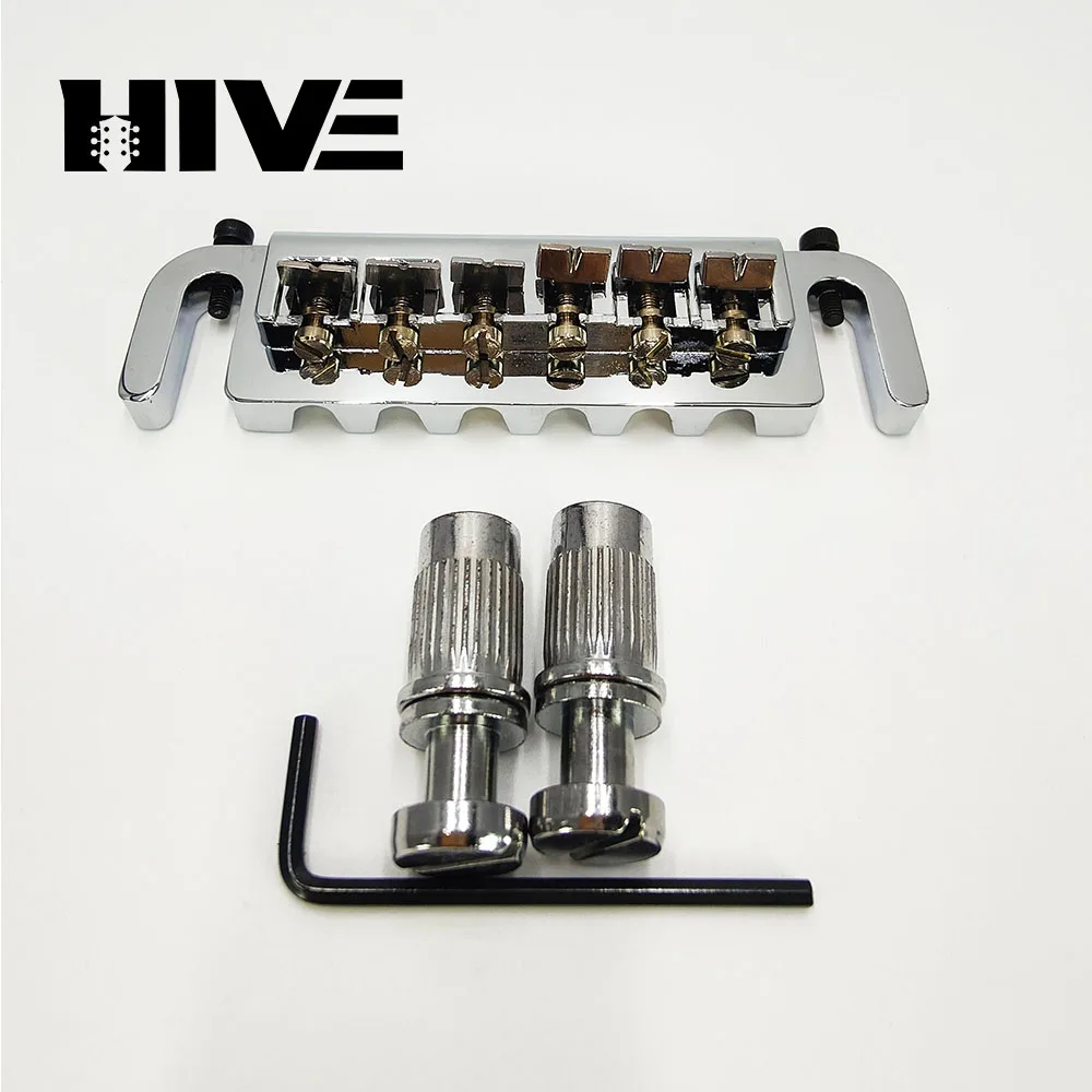 Metal Guitar Bridge and Tuning Board Set 8 Metal Guitar Bridge and Tuning Board Set - Image 8