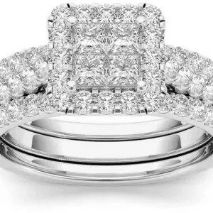 Elegant Gold and Silver Women's Ring Set 8 S24b4d1b3c81b4f4994608008690cdd9cZ