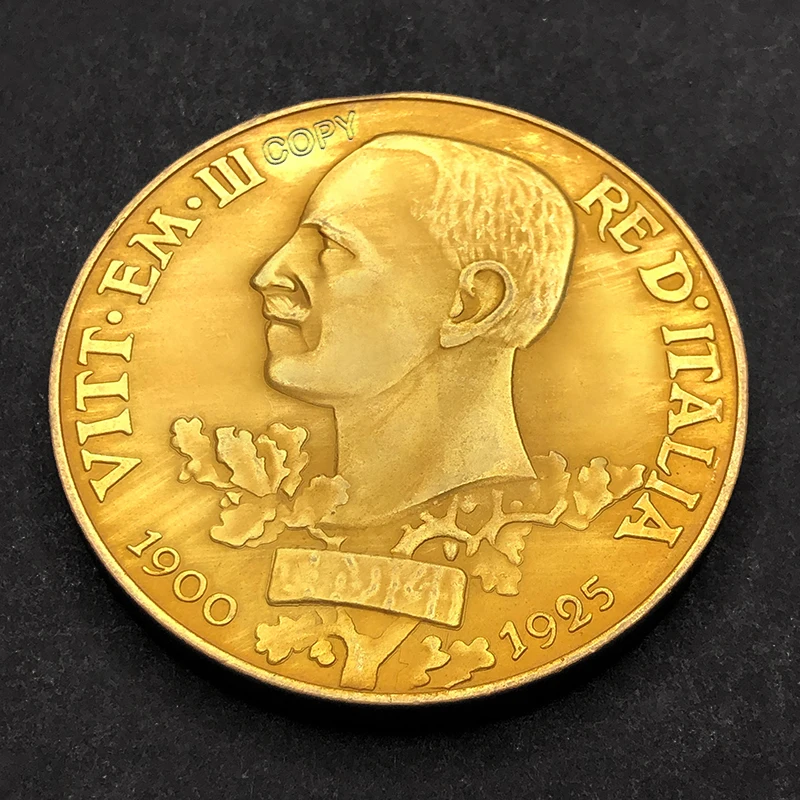 Italy 1900-1925 Copper Commemorative Coin 5 Italy 1900-1925 Copper Commemorative Coin - Image 5