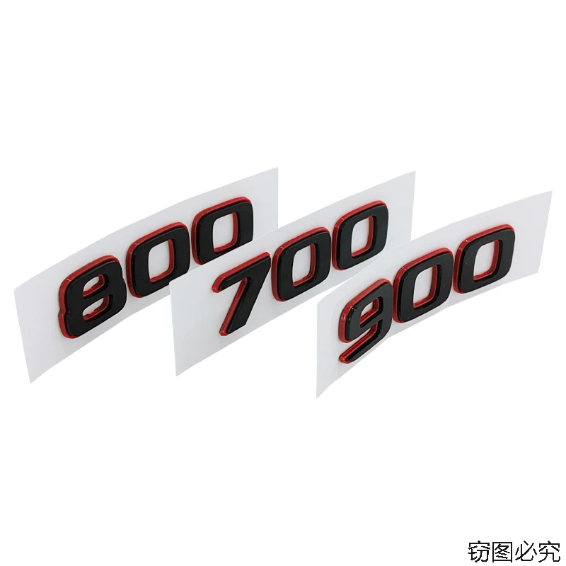 Mercedes G-Class 3D Badge Set with "700," "800," "900" 3 Mercedes G-Class 3D Badge Set with "700," "800," "900" - Image 3