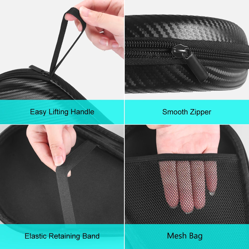 Slim Carbon Fiber-Style Pistol Case 28x18x4.5cm 5 Slim Carbon Fiber-Style Pistol Case 28x18x4.5cm - Image 5