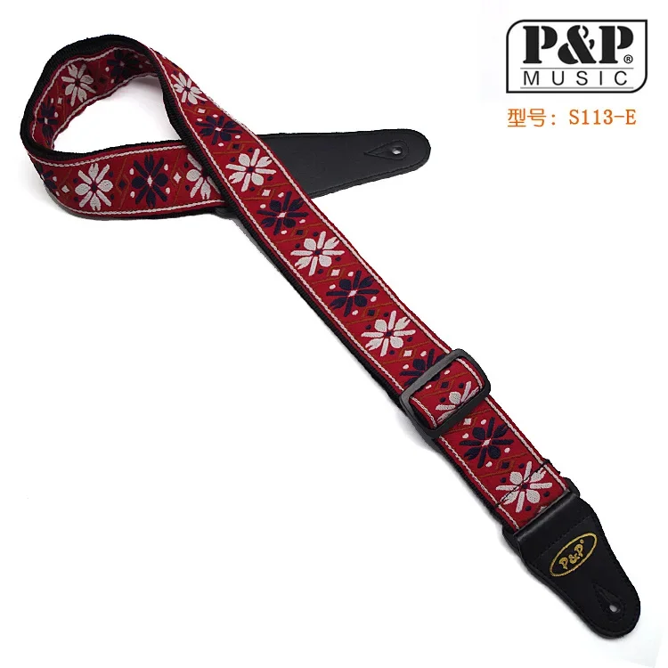 Ethnic Pattern Guitar Strap 150cm for All Guitars 8 Ethnic Pattern Guitar Strap 150cm for All Guitars - Image 8