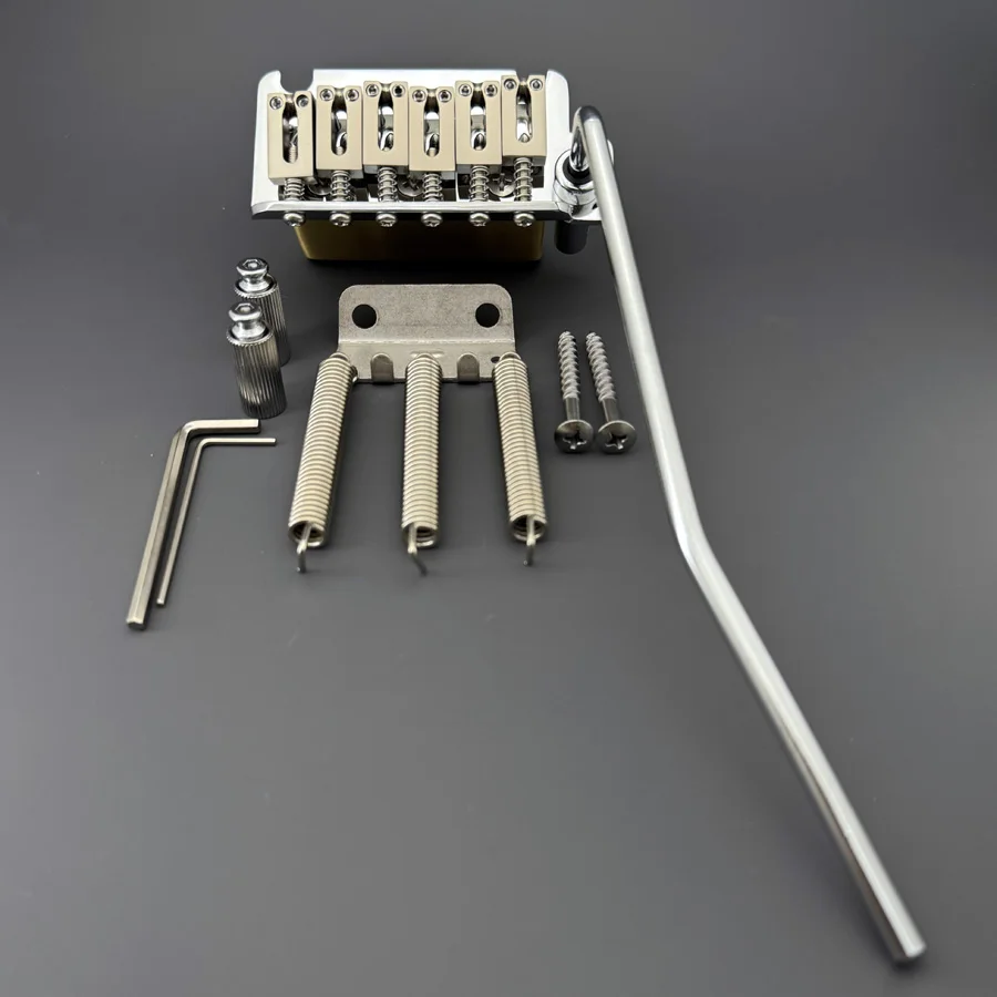 510 Style 2-Post Electric Guitar Tremolo Bridge 2 510 Style 2-Post Electric Guitar Tremolo Bridge - Image 2