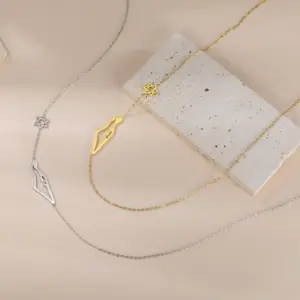 Elegant Stainless Steel and Gold Necklace for Women 11 S24f04660d6004ea6bd870c2c9699afdfu