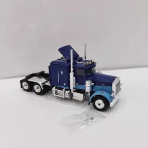 Blue Peterbilt 359 Model with Trailer Collection 8 S24f0ebf33e274b45b01b91d79a72c65bj