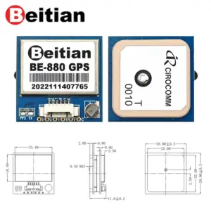 Beitian GPS Module BE-180/220/280/880 12 S24f5a60bbef6481b92aa8f616fb0b370S